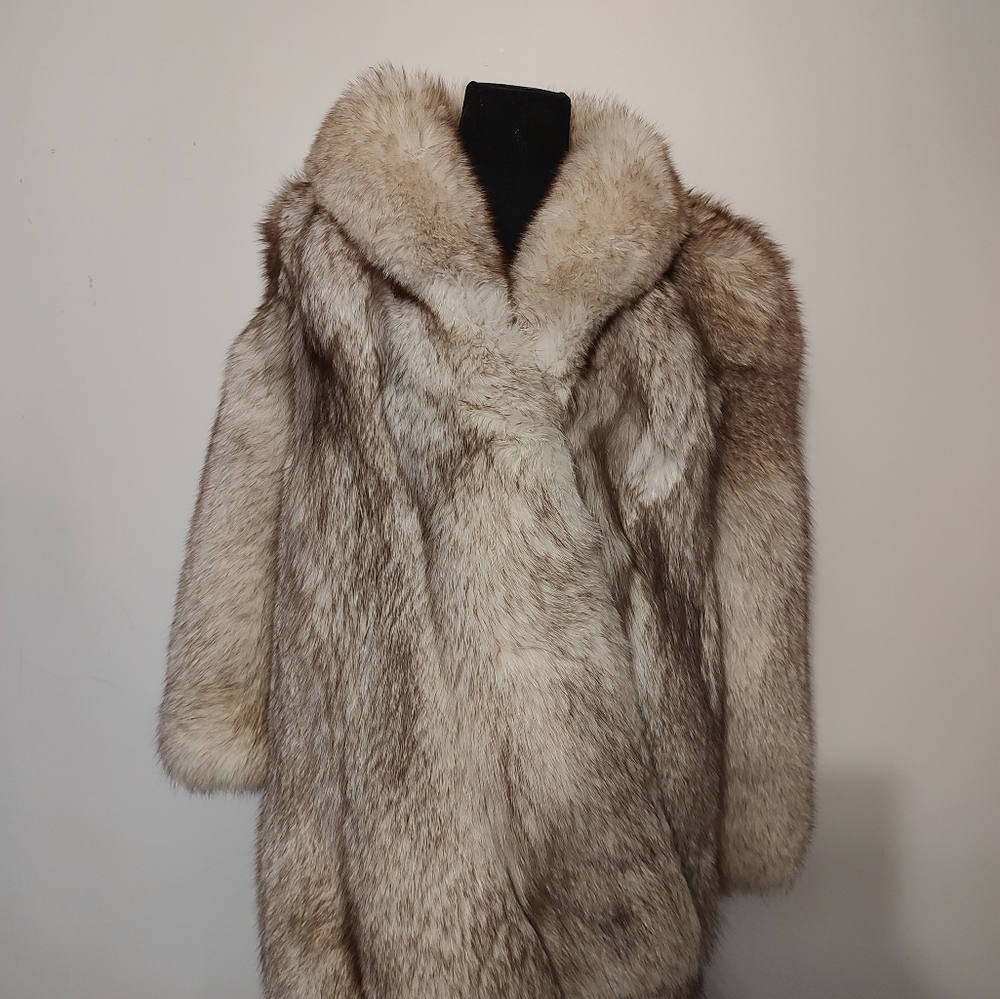 Vintage Golden Fox fur coat